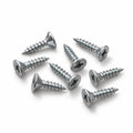 Acht Senkkopfschrauben 3 × 12 mm mit PZ1-Antrieb, verzinkt — Montageset für die cabset Revisionsabdeckung RP01125